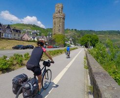 Oberwesel en bicicleta
