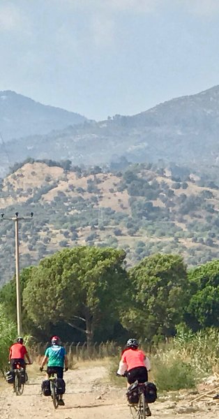 Foto Salida Sirince en bici